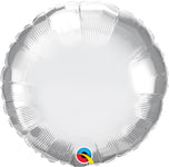 Circle - Chrome Silver 18″ Balloon