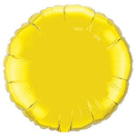 Circle - Citrine Yellow 18″ Balloon