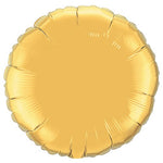 Circle - Metallic Gold 18″ Balloon