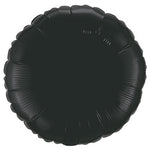 Circle - Onyx Black 18″ Balloon
