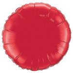 Circle - Ruby Red 18″ Balloon