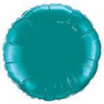 Circle - Teal Blue 18″ Balloon