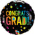 Congrats Grad Ombré Dots 18″ Balloon
