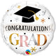 Congratulations Grad Rose Gold 18″ Balloon