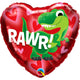 Dino-rawr 18″ Balloon