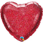 Glittergraphic Red 18″ Balloon