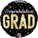 Grad Marquee Lights 18" Foil