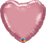 Heart - Chrome Mauve 18″ Balloon
