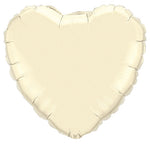 Heart - Pearl Ivory 18″ Balloon