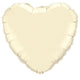 Heart - Pearl Ivory 18″ Balloon