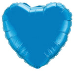 Heart - Sapphire Blue 18″ Balloon