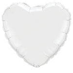 Heart - White 18″ Balloon