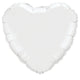 Heart - White 18″ Balloon