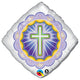 Illuminated Cross 18" Foil