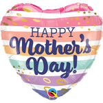 Mother's Day Boho Stripes 18″ Balloon