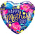 Mother's Day Colorful Peonies 18″ Balloon