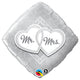 Mr. & Mrs. Entwined Hearts 18" Foil