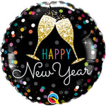 New Year Bubbly Wine Toast 18″ Balloon