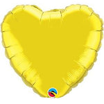 Heart - Citrine Yellow 18″ Balloon