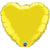 Heart - Citrine Yellow 18″ Balloon