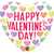 Valentine's Conversation Heart 18″ Balloon