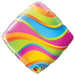 Wavy Stripes Accent Patterns 18″ Balloon