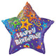 Birthday Star - Purple 20″ Balloon