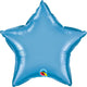 Star - Chrome Blue 20″ Balloon