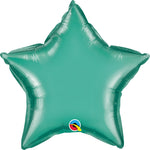 Star - Chrome Green 20″ Balloon