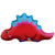 Cute Stegosaurus Dinosaur 21″ Balloon