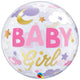 Baby Girl Sweet Dreams 22″ Bubble Balloon