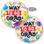 Way To Go Grad Everything 22″ Bubble Balloon