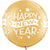 Gold New Year Confetti Dots 30″ Balloon