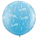 It's A Boy-a-round 36″ Latex Balloons (2 count)