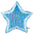 Welcome Baby Boy Stars 36″ Balloon