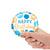 Birthday Blue & Gold Dots Mini Shape (air-fill Only) 4″ Balloon