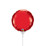 Mini Circle - Ruby Red (air-fill Only) 4″ Balloon