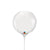 Mini Circle - White (air-fill Only) 4″ Balloon