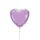 Mini Heart - Pearl Lavender (air-fill Only) 4″ Balloon