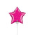 Mini Star - Magenta (air-fill Only) 4″ Balloon