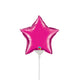 Mini Star - Magenta (air-fill Only) 4″ Balloon