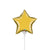 Mini Star - Metallic Gold (air-fill Only) 4″ Balloon