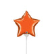 Mini Star - Orange (air-fill Only) 4″ Balloon