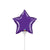 Mini Star - Quartz Purple (air-fill Only) 4″ Balloon