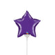 Mini Star - Quartz Purple (air-fill Only) 4″ Balloon
