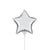 Mini Star - Silver (air-fill Only) 4″ Balloon