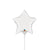Mini Star - White (air-fill Only) 4″ Balloon