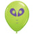 Lime Green Space Alien 5″ Latex Balloons (100 count)