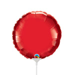 Circle - Ruby Red (air-fill Only) 9″ Balloon