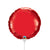 Circle - Ruby Red (air-fill Only) 9″ Balloon